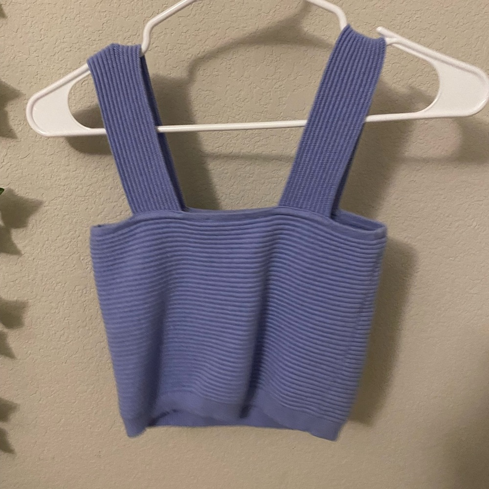 Blue Hollister Tank Top